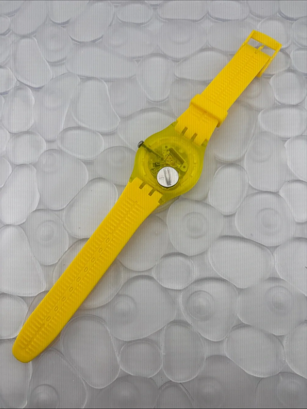 Swatch Watch - SUOJ100 - YELLOW LACQUERED